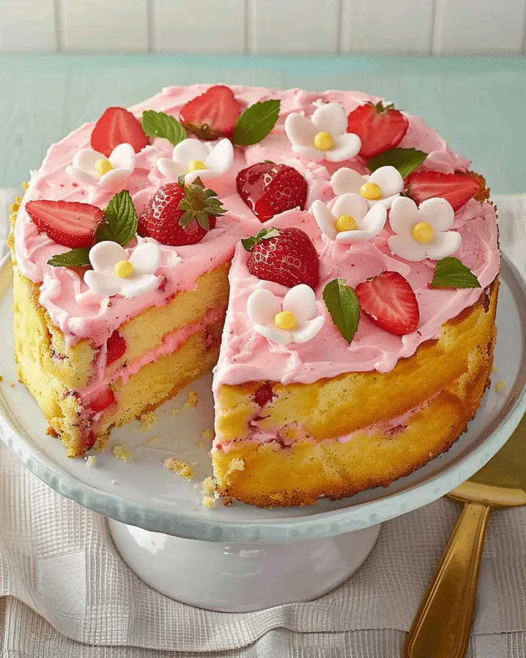 Strawberry Jelly Cake
