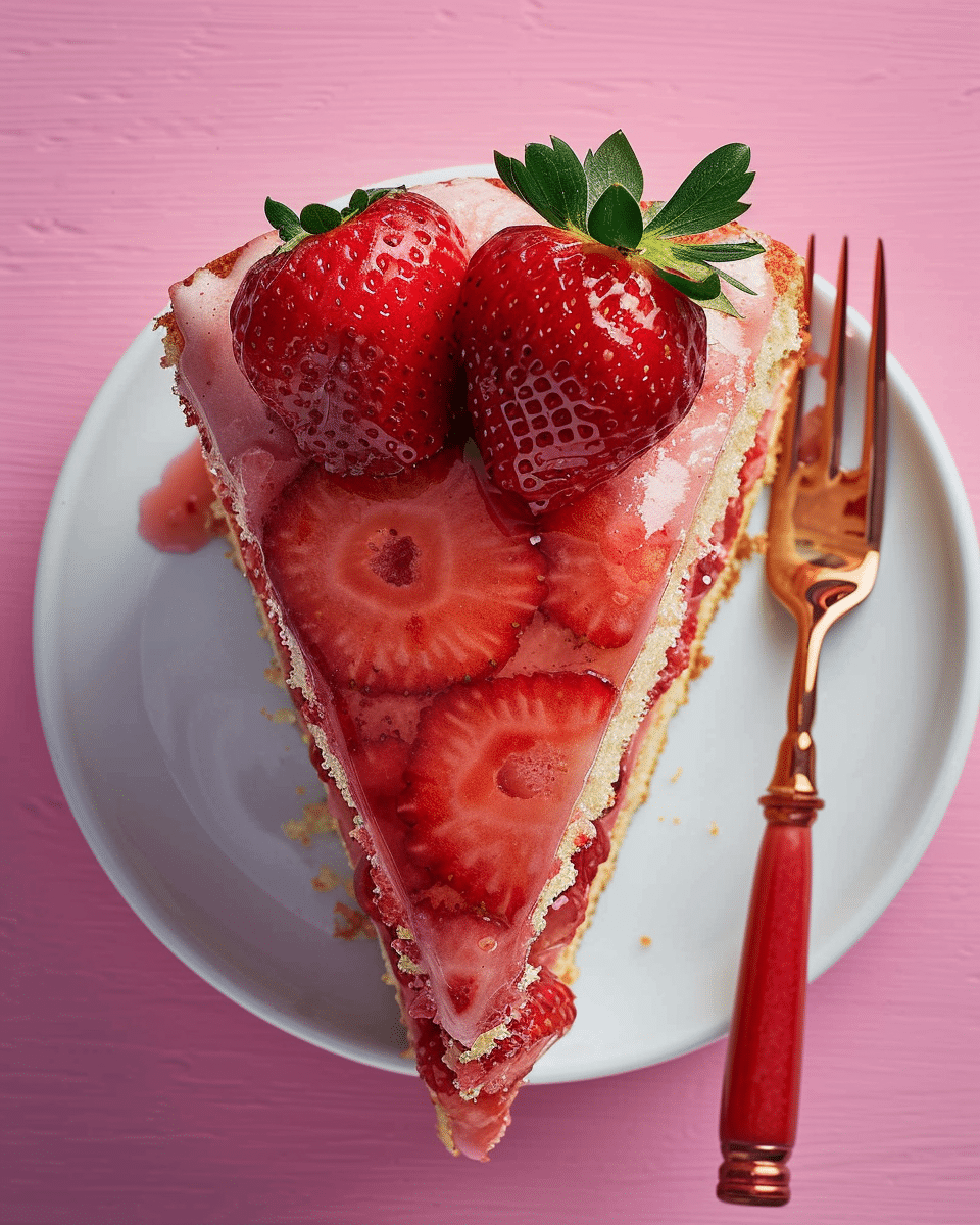 Strawberry Jelly Cake
