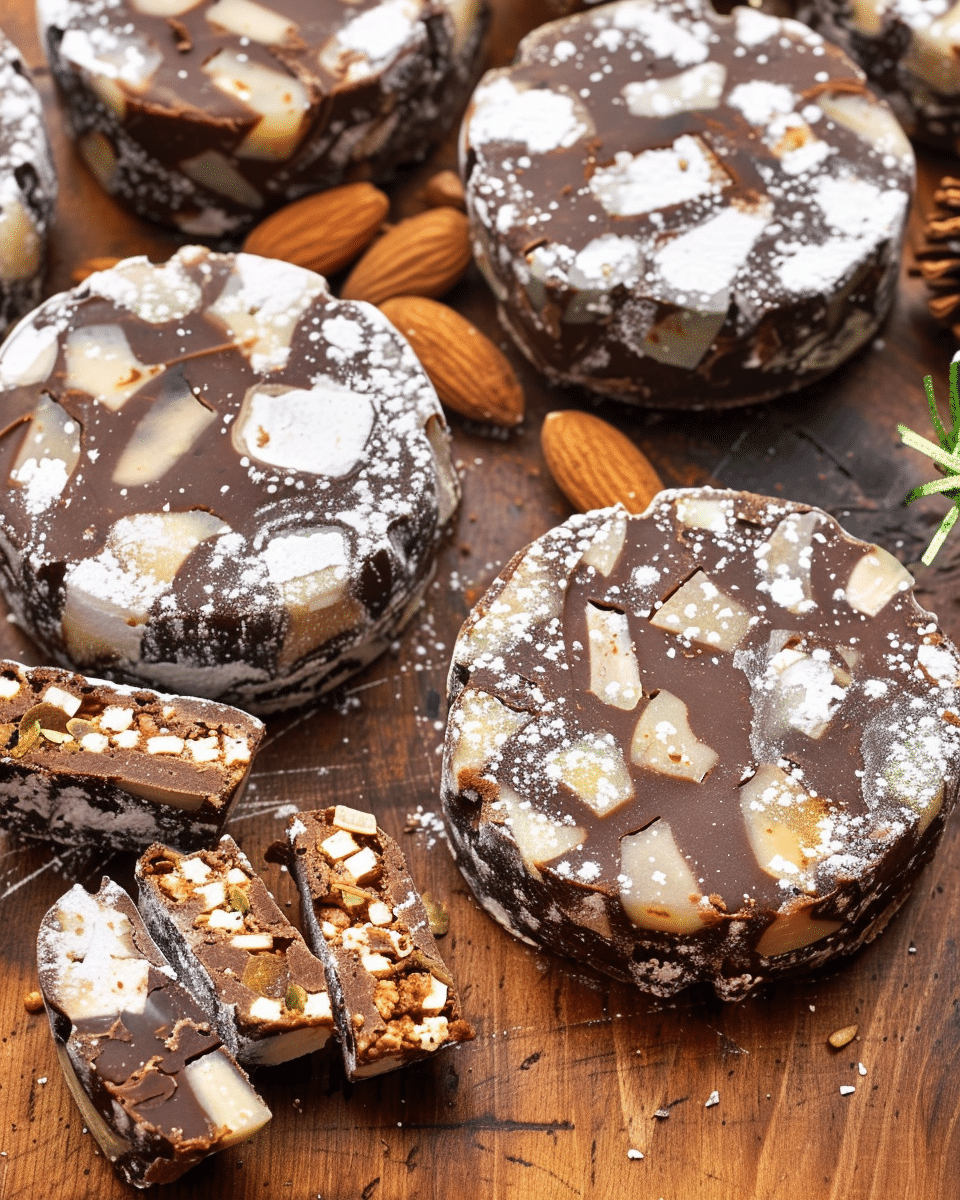 The Best Chocolate Salami (Easy, Healthy, No Butter, No Dairy)