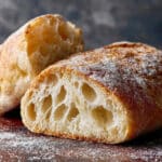 Traditional Italian Ciabatta Bread