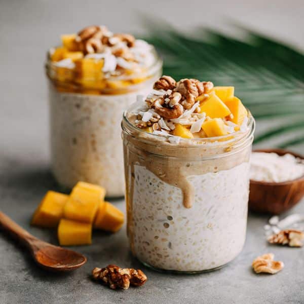 Tropical Overnight Oats (31g Protein)