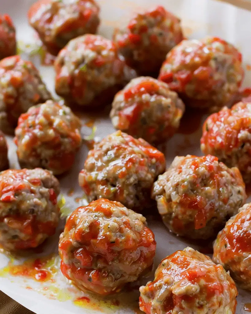 Turkey Meatballs for Babies and Toddlers