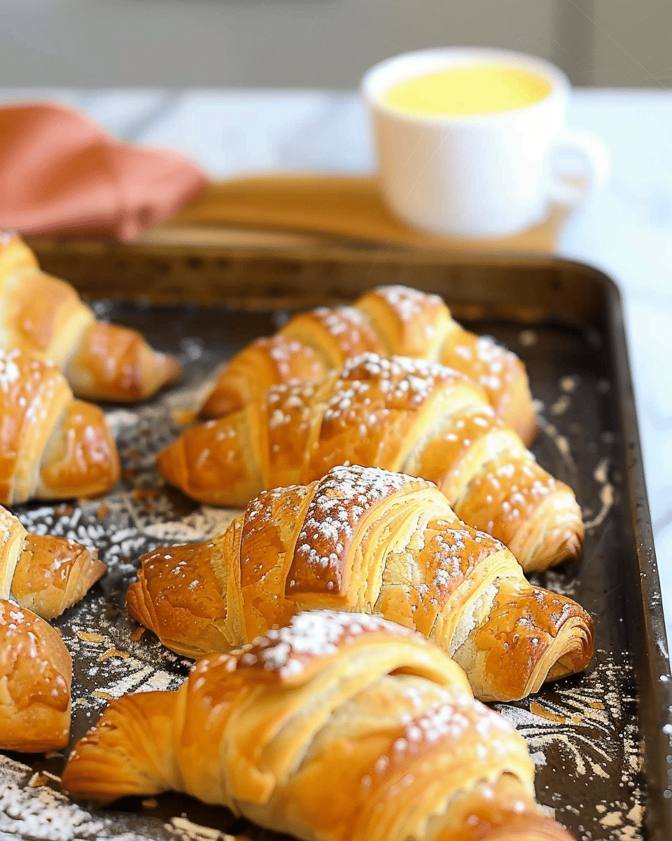 Vegan Almond Croissant Pastry (Easy, Yeast-Free)