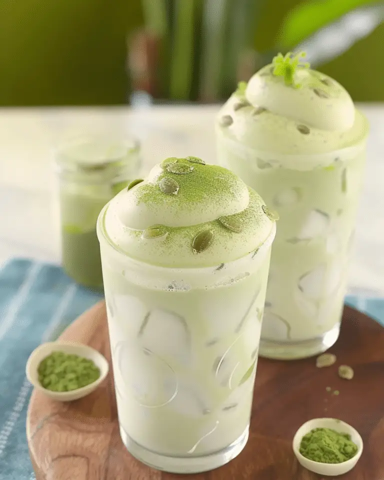 Viral Coconut Matcha Cloud at Home