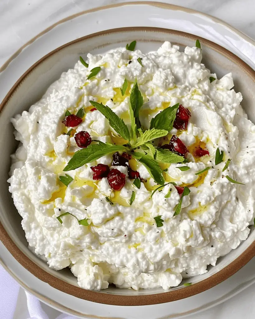 Whipped Feta Dip with Za’atar & Honey