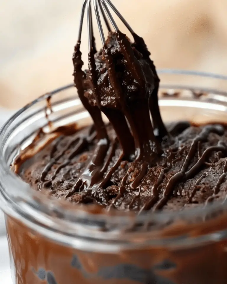 Edible Brownie Batter