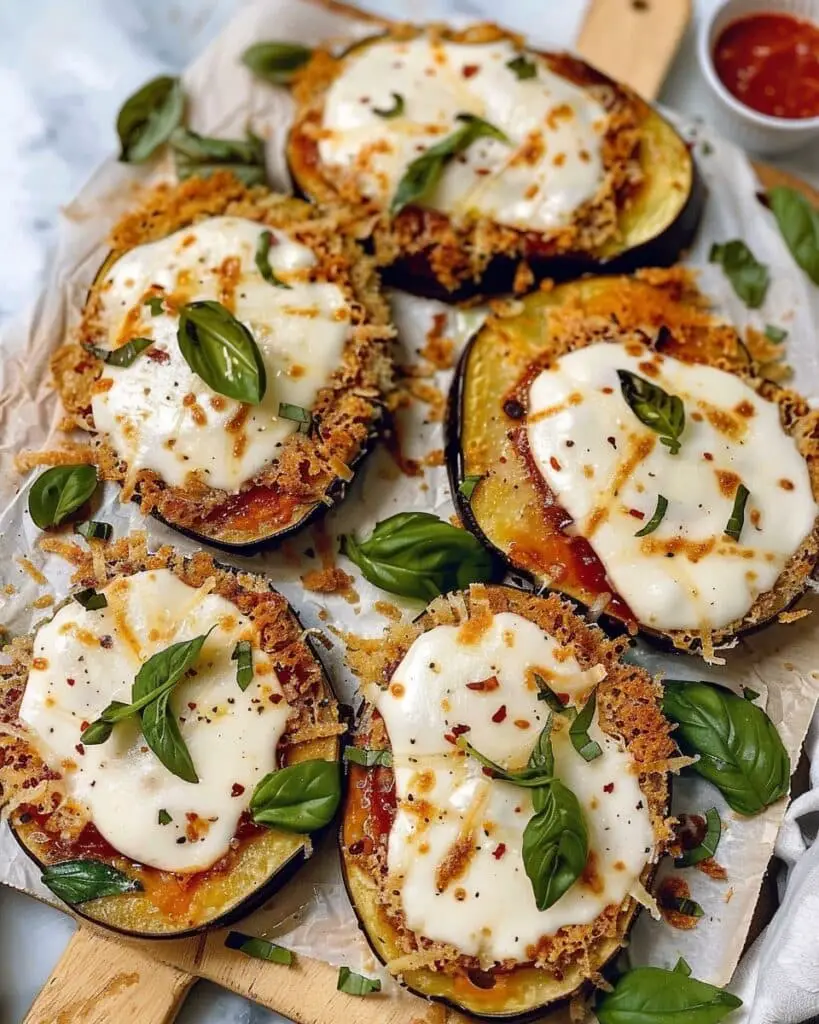 Air Fryer Eggplant Parmesan