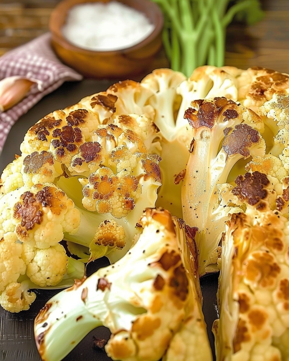 Air Fryer Garlic Parmesan Cauliflower