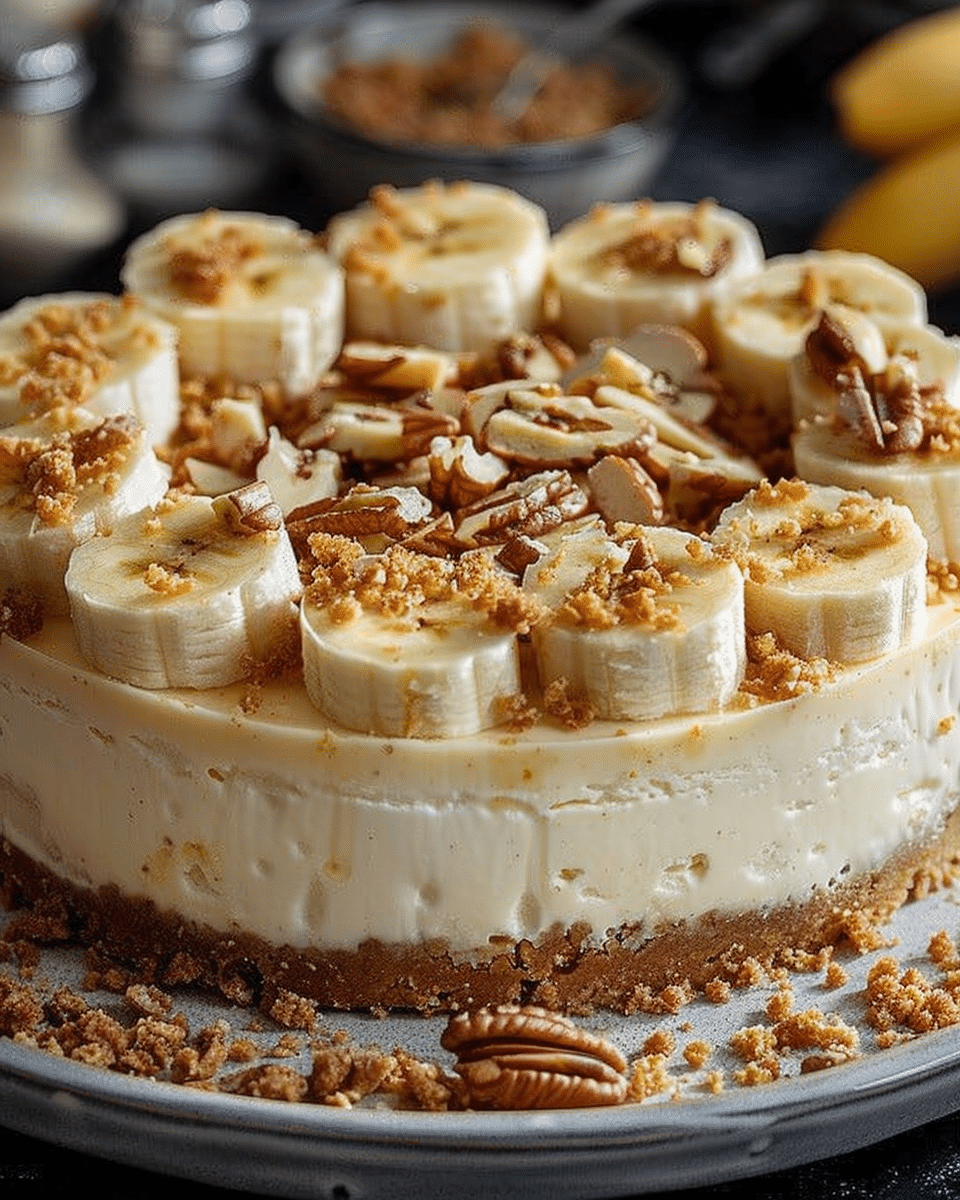 Banana Cream Cheesecake
