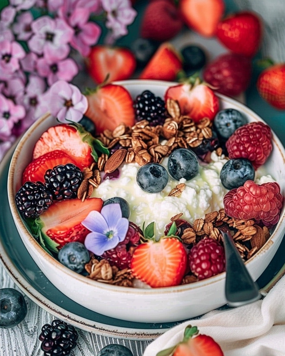 Berry Cottage Cheese Breakfast Bowl
