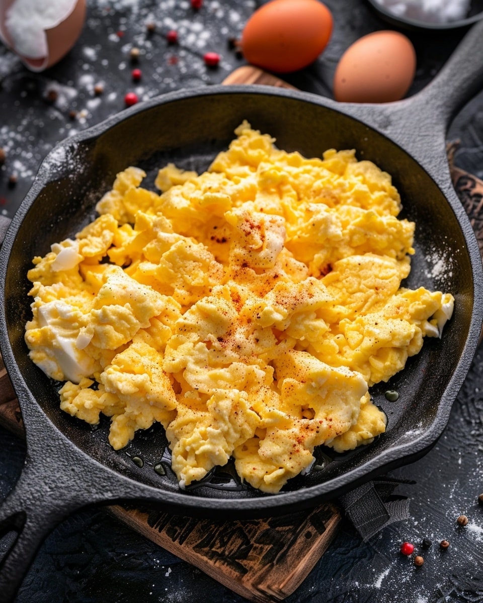 Fluffy Scrambled Eggs