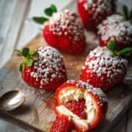 Cheesecake-Stuffed Strawberries