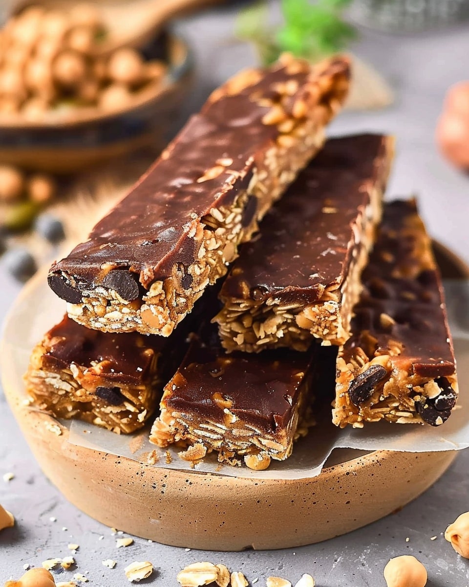 Chickpea Protein Bars (10g Protein, 9g Fiber)