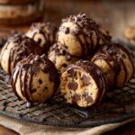 Chocolate Chip Cookie Dough Brownie Bombs