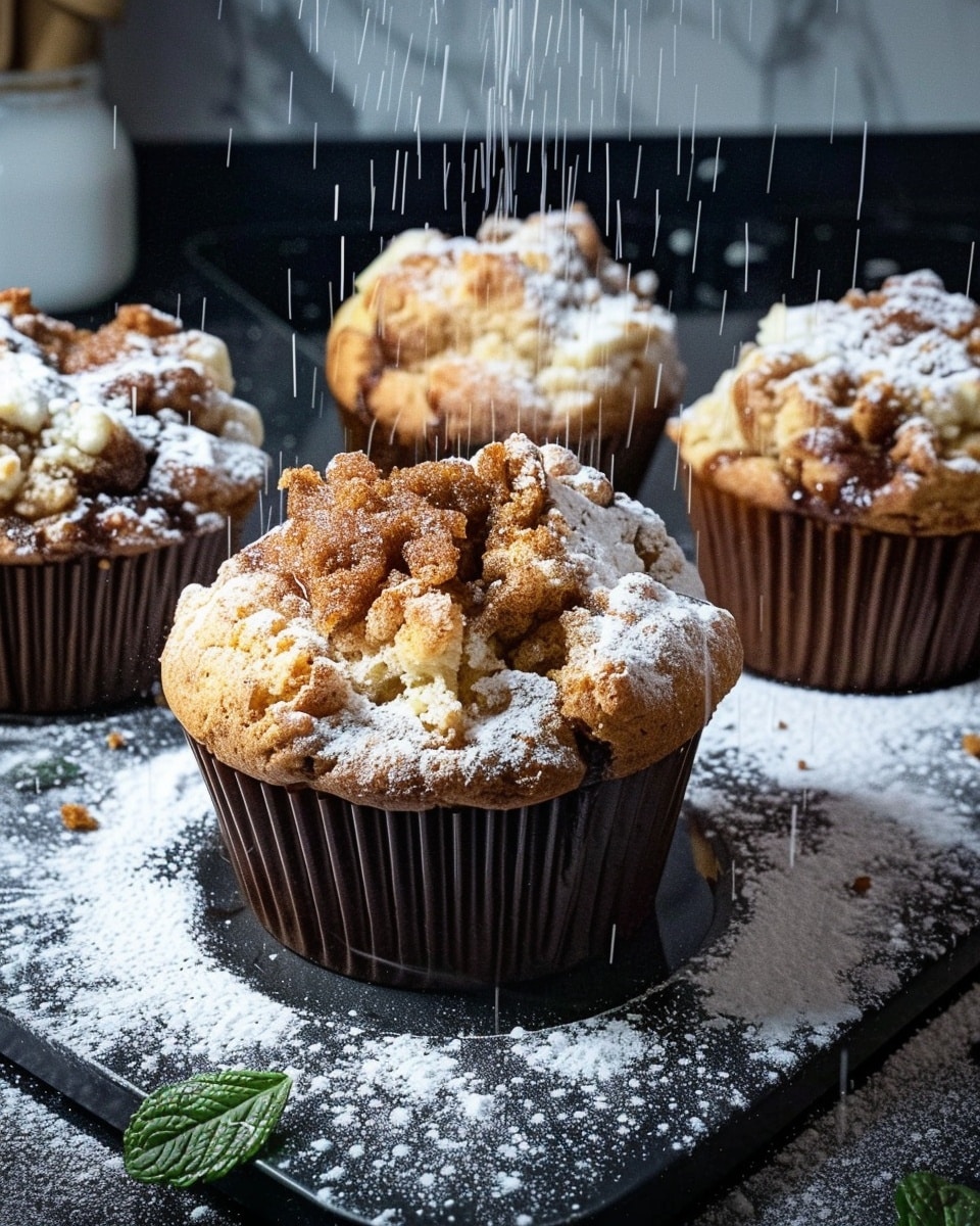 Cinnamon Roll Cottage Cheese Muffins