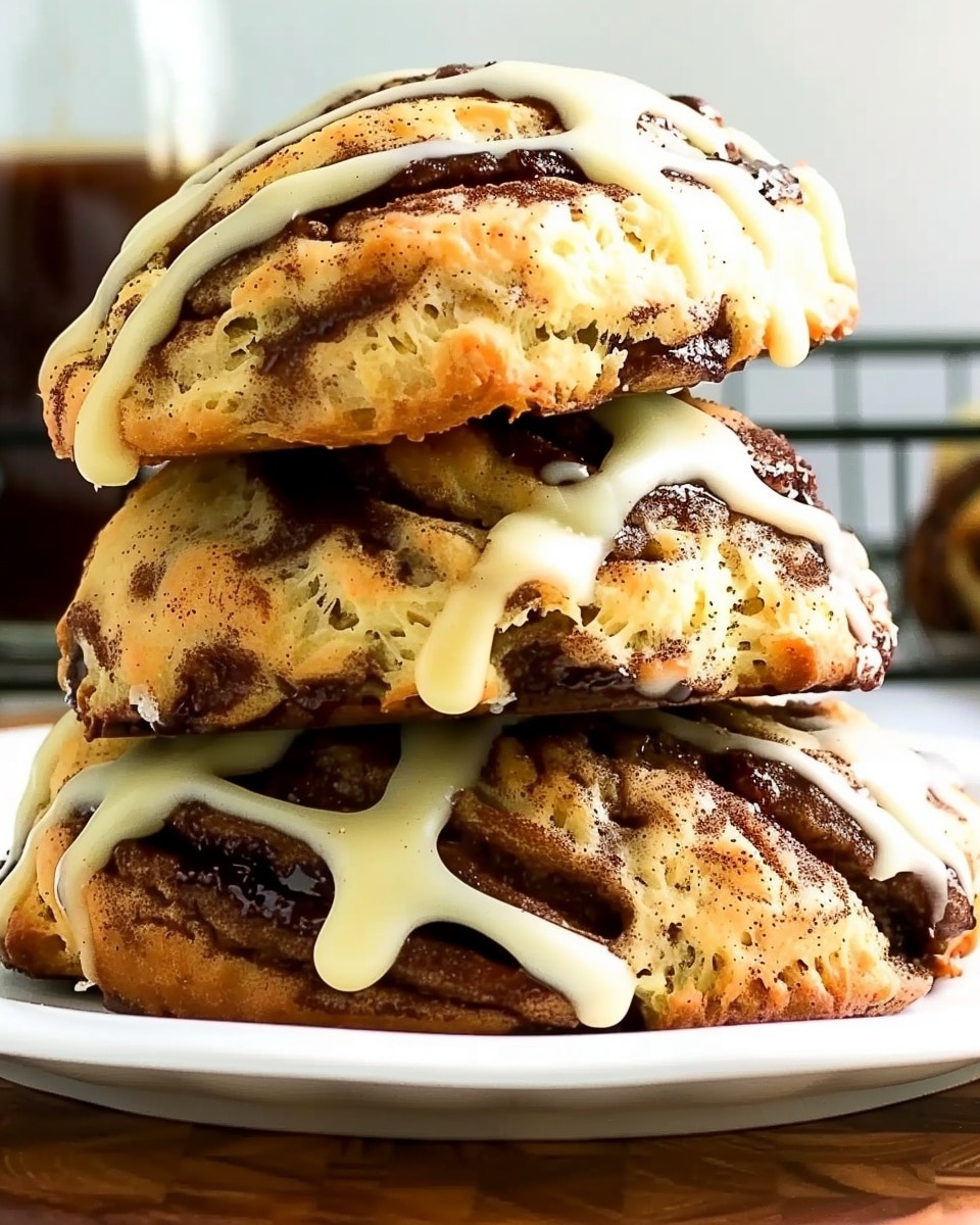 Cinnamon Roll Protein Scones