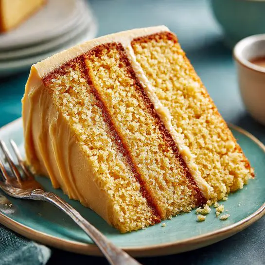 Classic Moist Yellow Cake