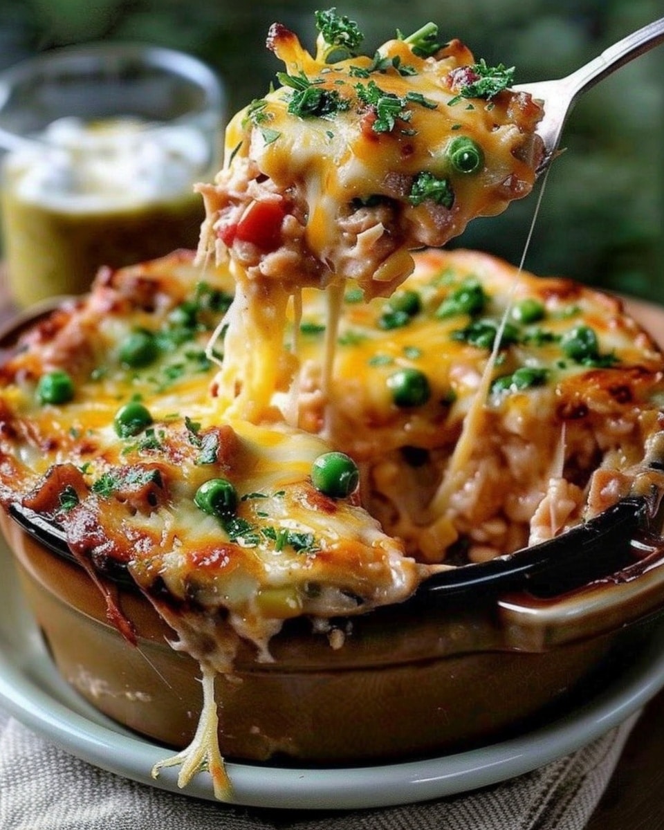 Creamy Baked Tuna Mornay with Golden Cheese Crust