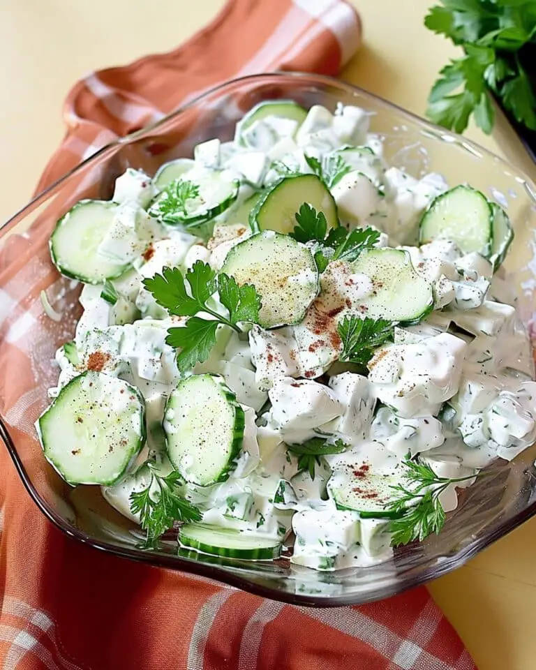 Creamy Cucumber Yogurt Salad