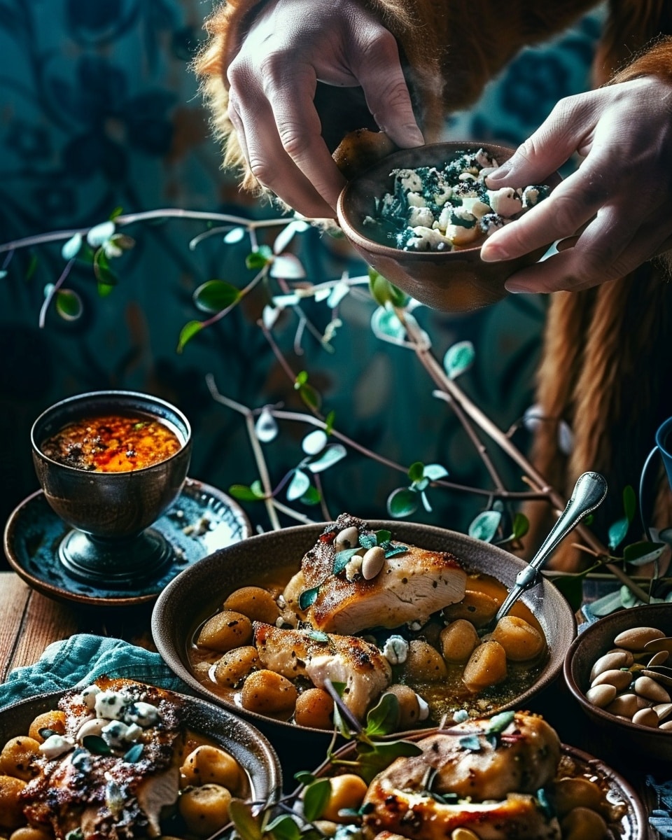 Creamy Harissa Chicken & Gnocchi