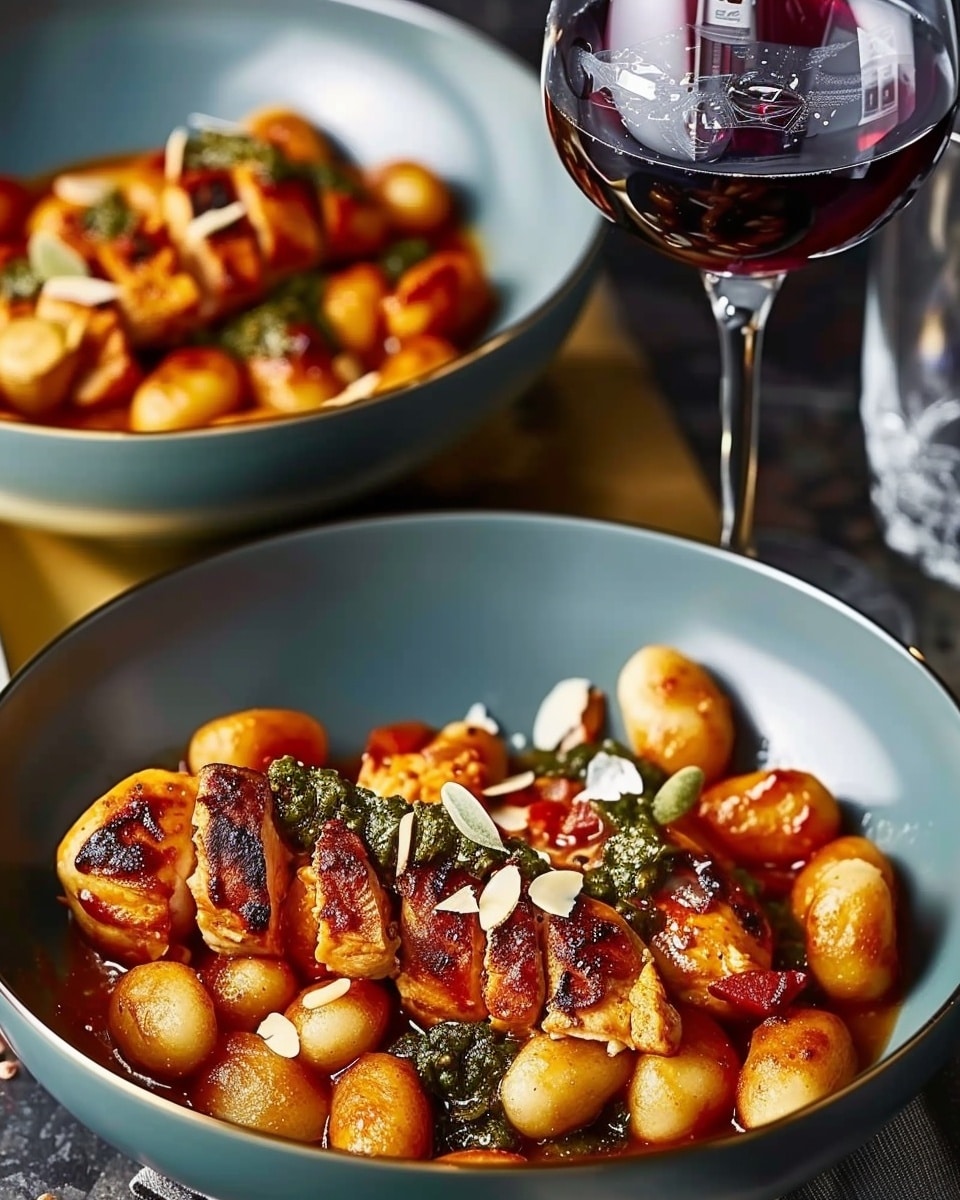 Creamy Harissa Chicken & Gnocchi