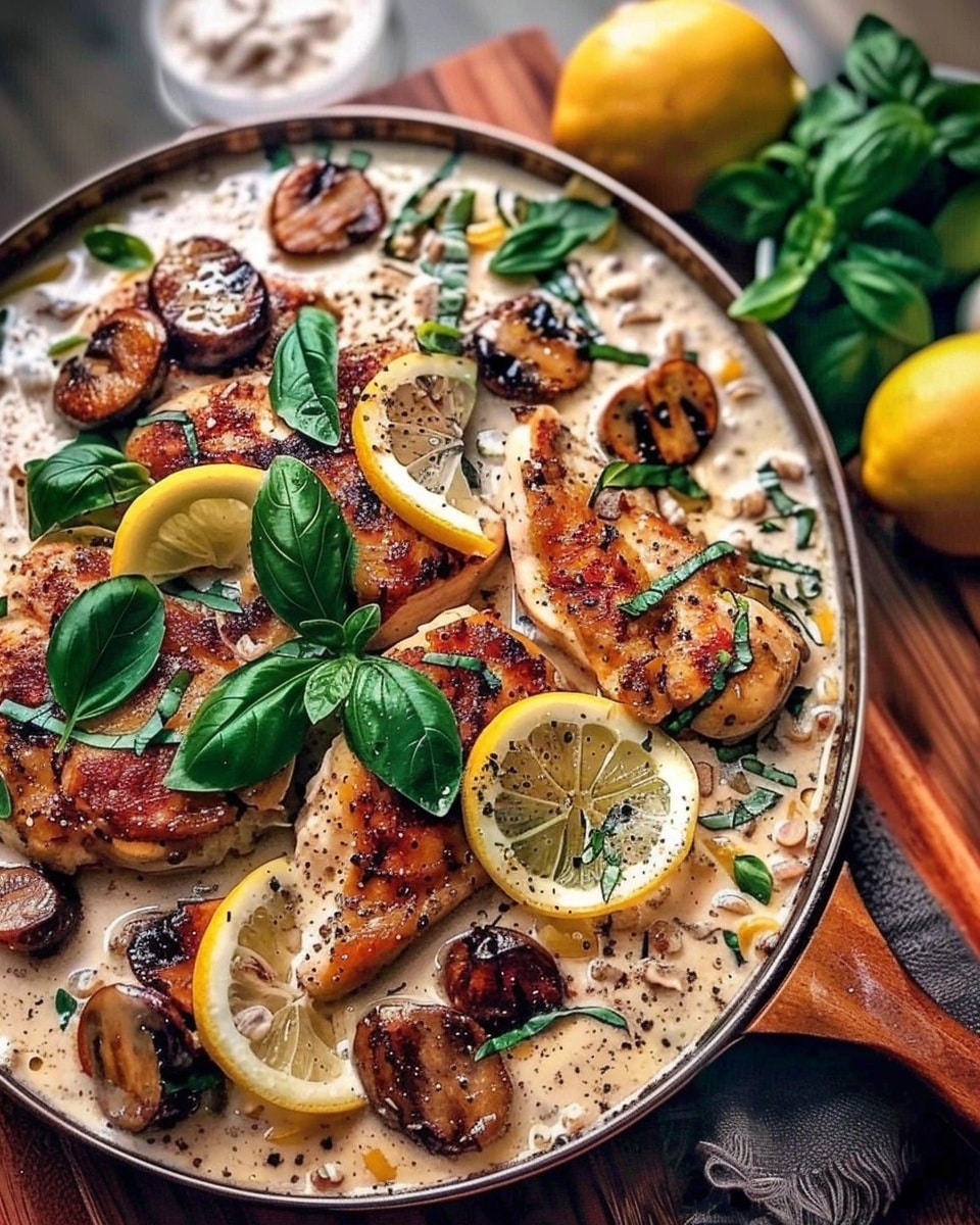Creamy Lemon Basil Chicken