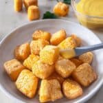Crispy Air Fryer Sweet Potato Cubes