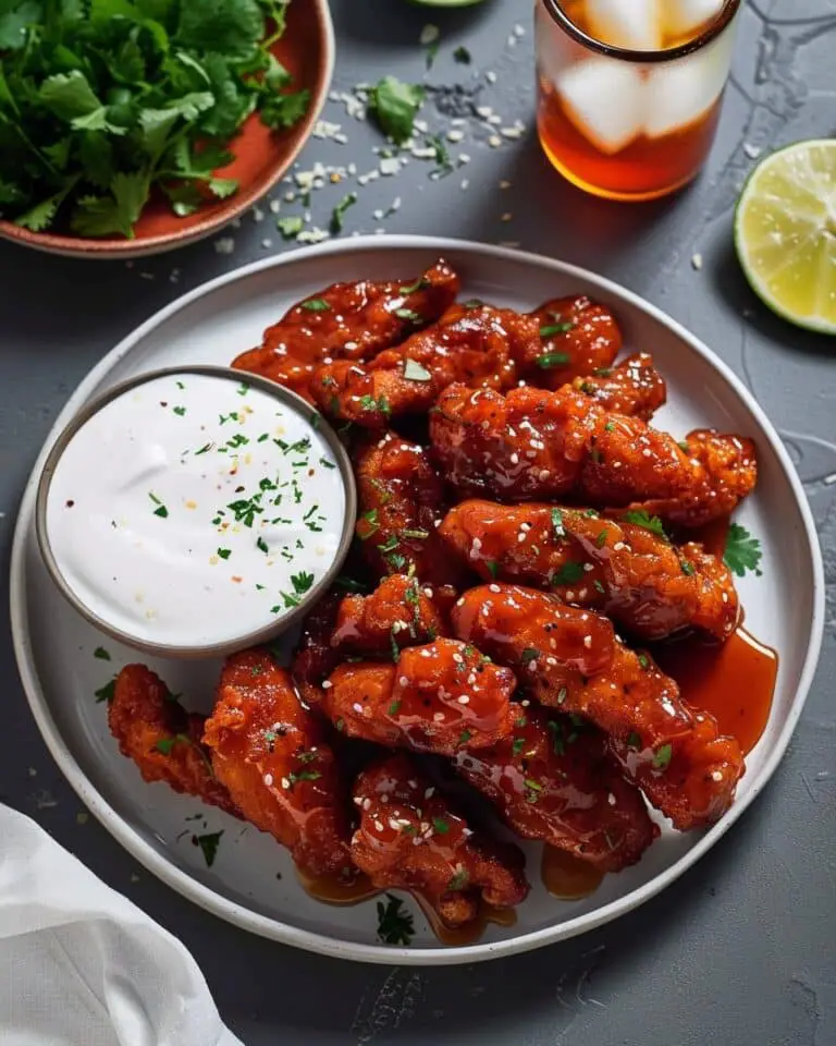 Crispy Hot Honey Chicken Tenders