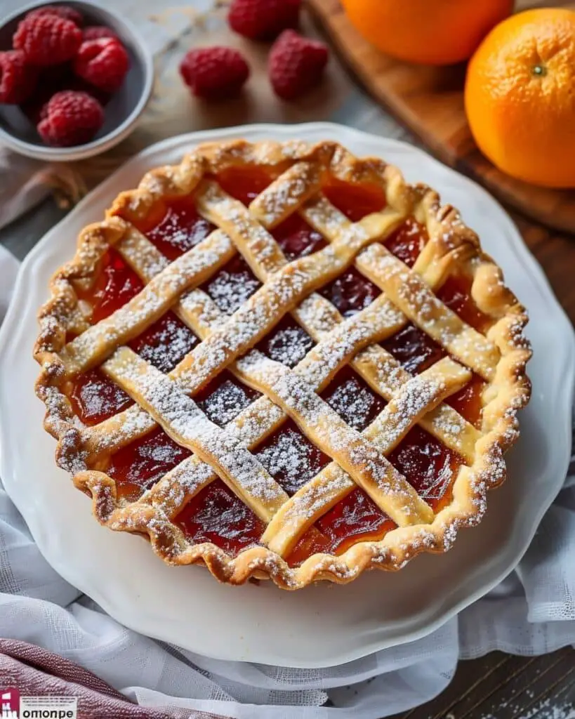 Crostata di Marmellata – Italian Jam Tart Recipe