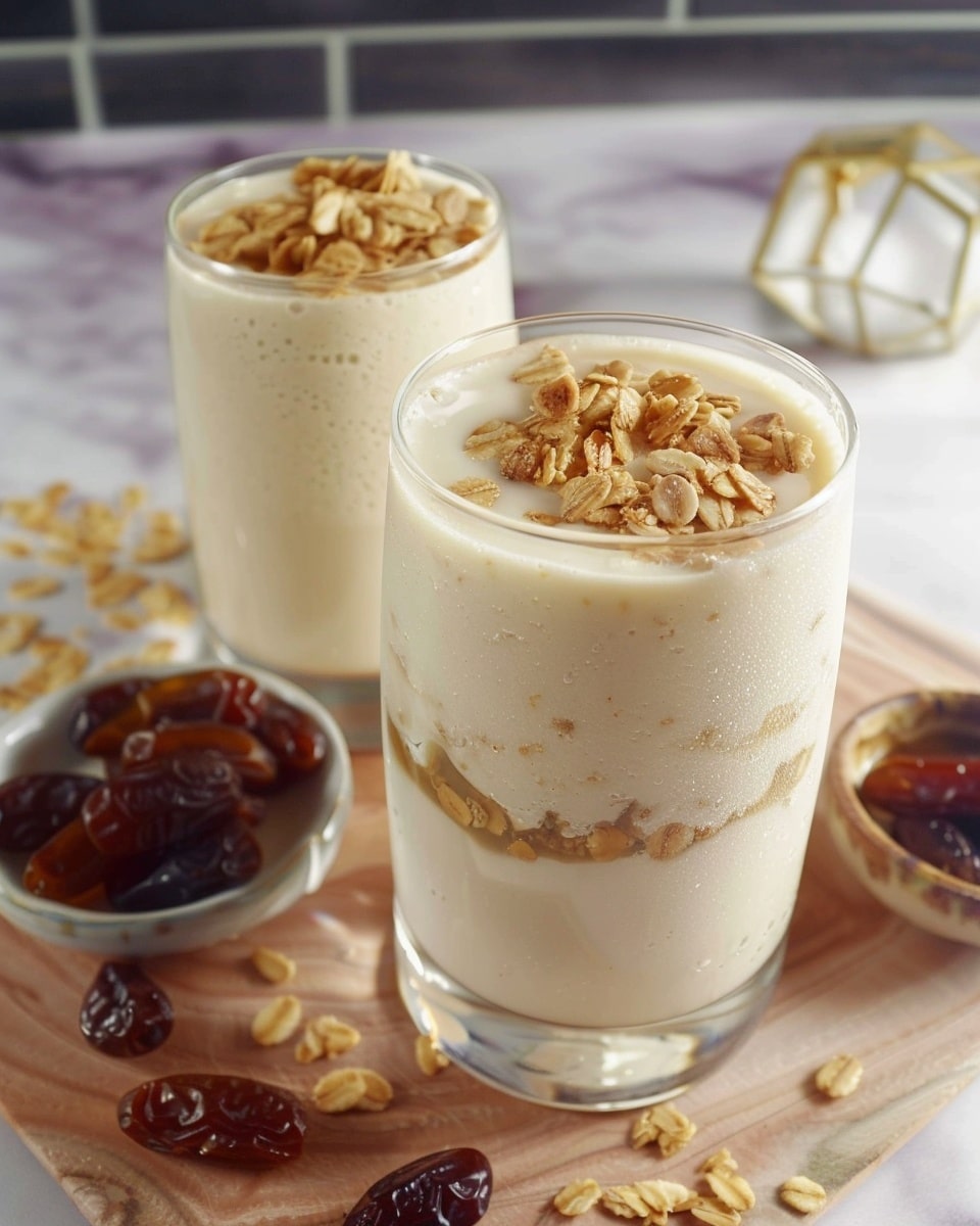 Dates Almond Breakfast Smoothie