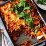 Creamy Coconut and Black Dal Traybake