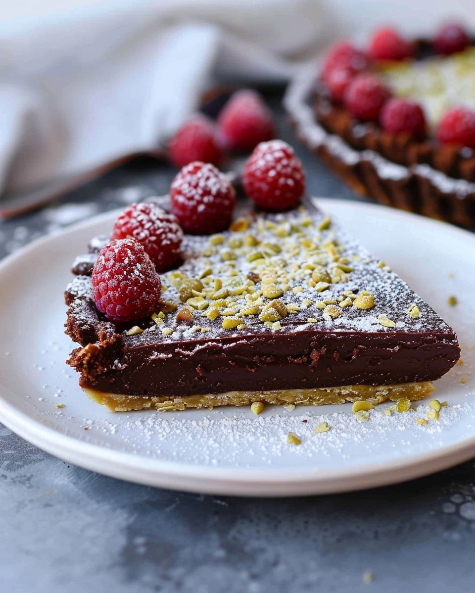 Dubai Chocolate Tart
