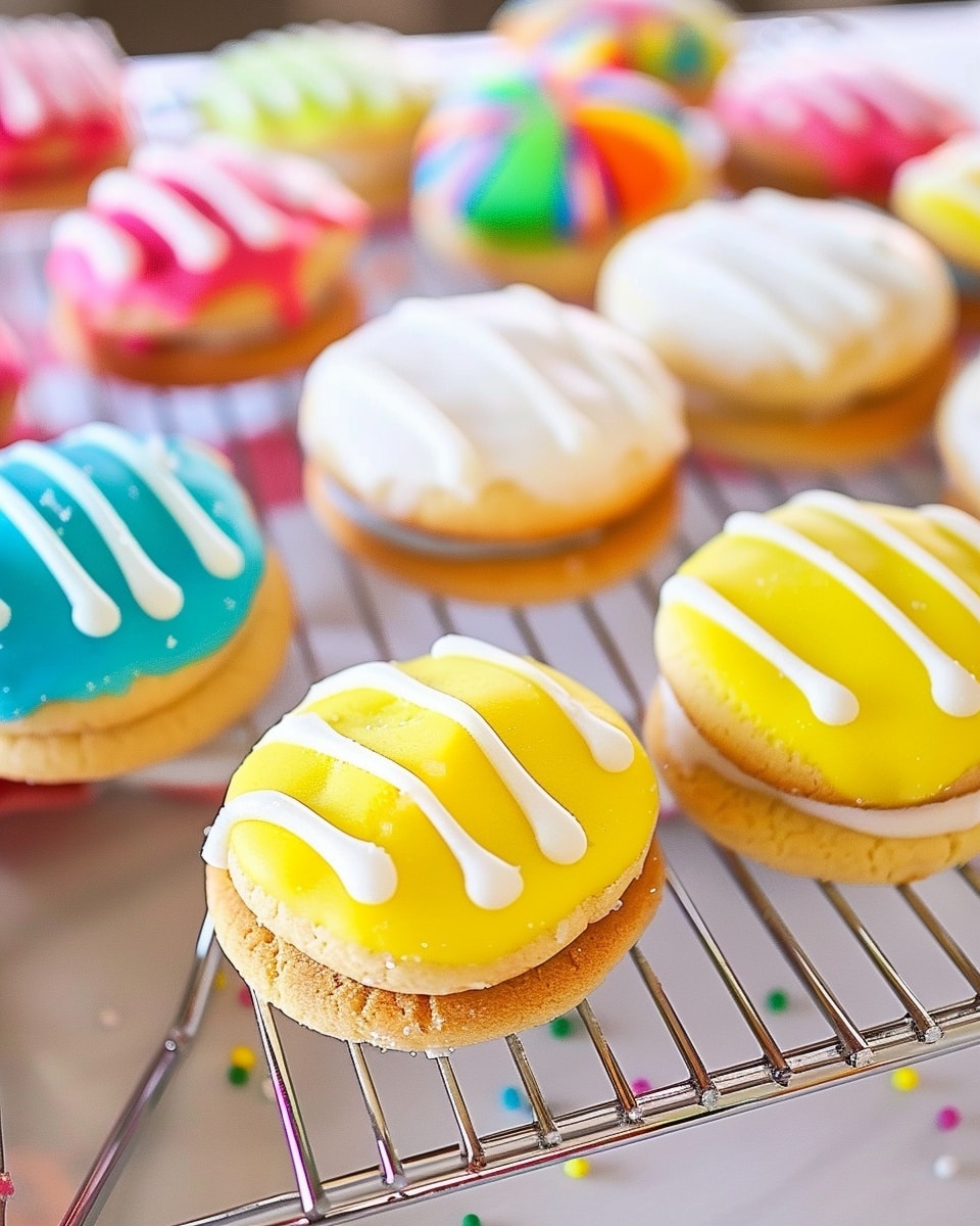 Easter Sugar Cookies (Sandwich Cookies Recipe)