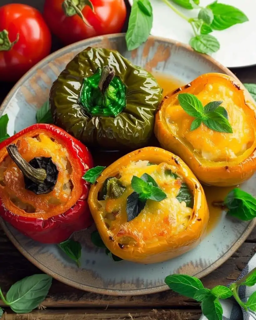 Air Fryer Stuffed Peppers