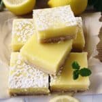 Easy Creamy Lemon Bars