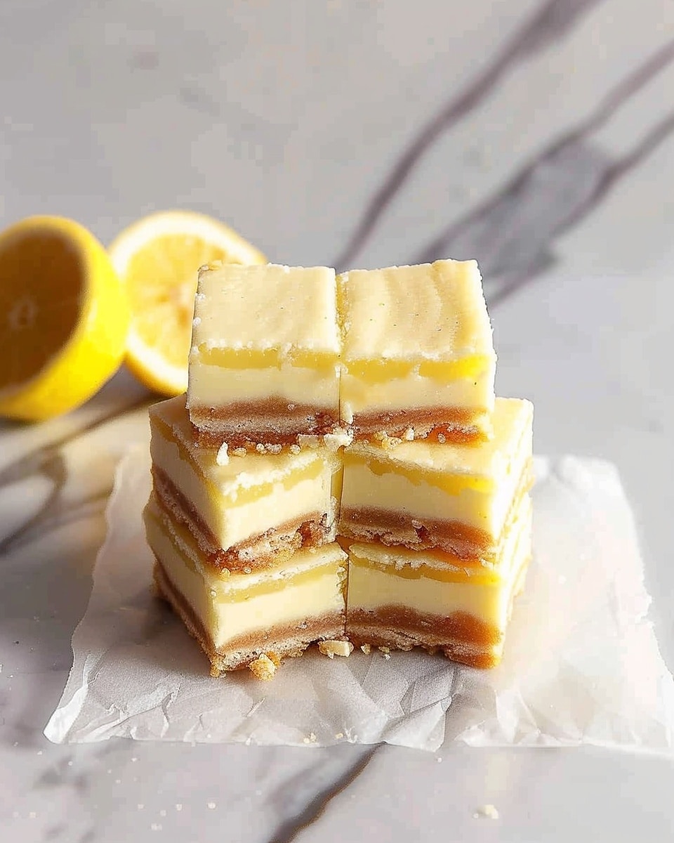 Easy Creamy Lemon Bars