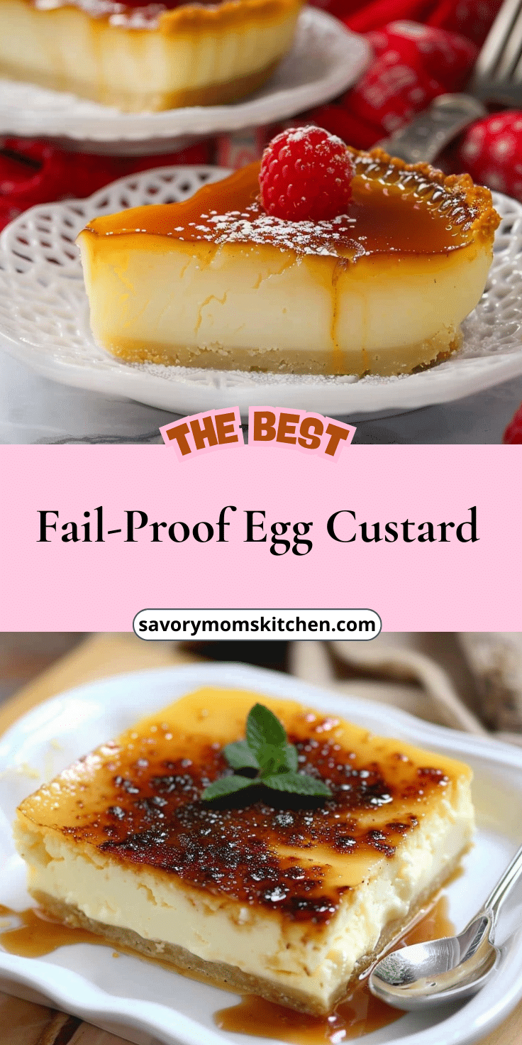 Fail-Proof Egg Custard | Savory Mom Kitchen