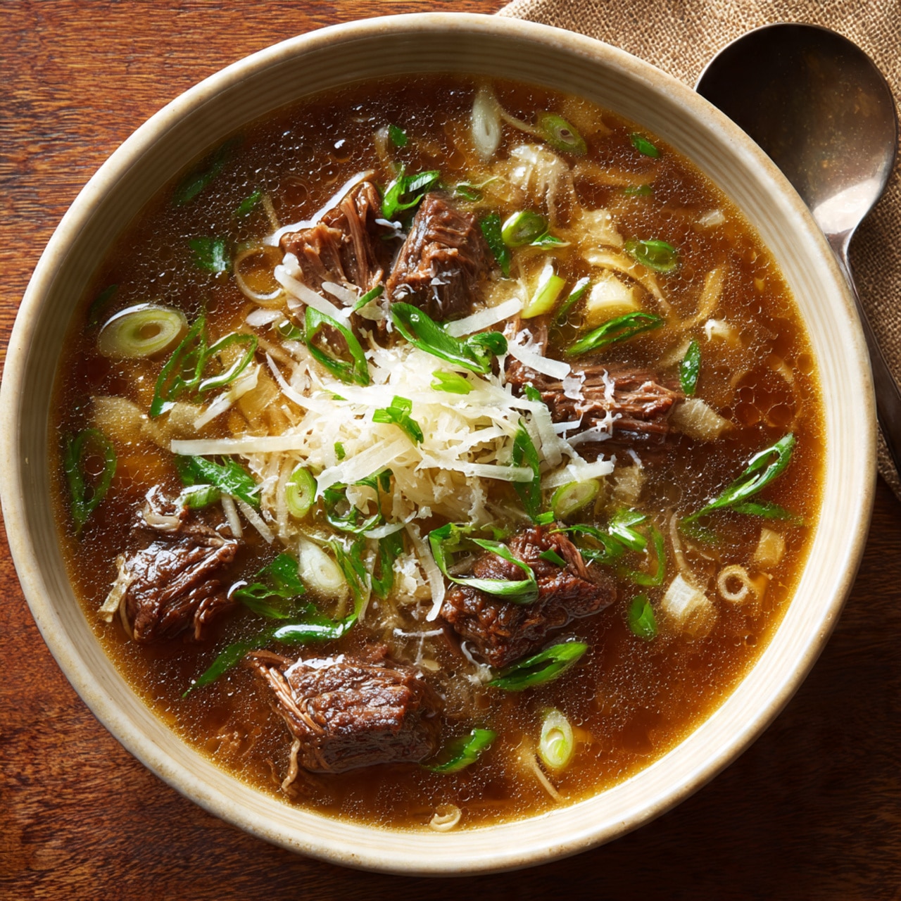 How To Make French Onion Beef Short Rib Soup