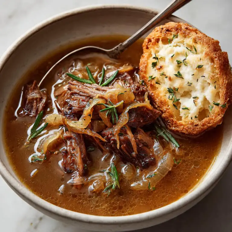 How To Make French Onion Beef Short Rib Soup