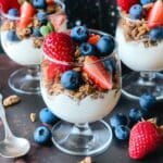 Fruit and Nut Yogurt Parfait