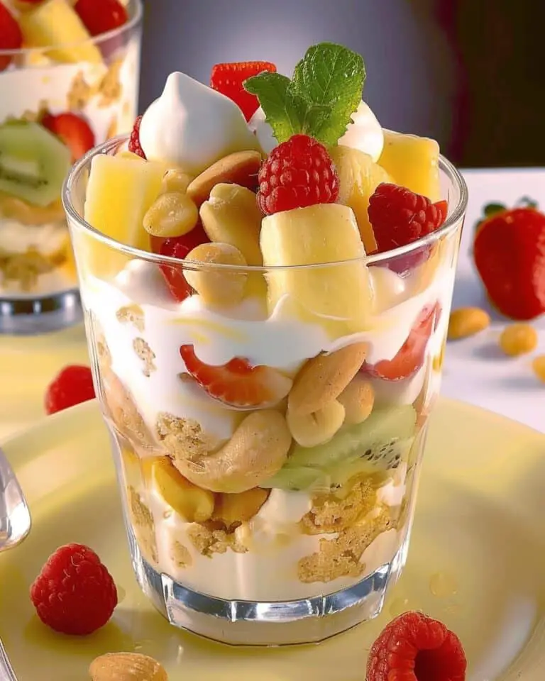 Fruit and Nut Yogurt Parfait