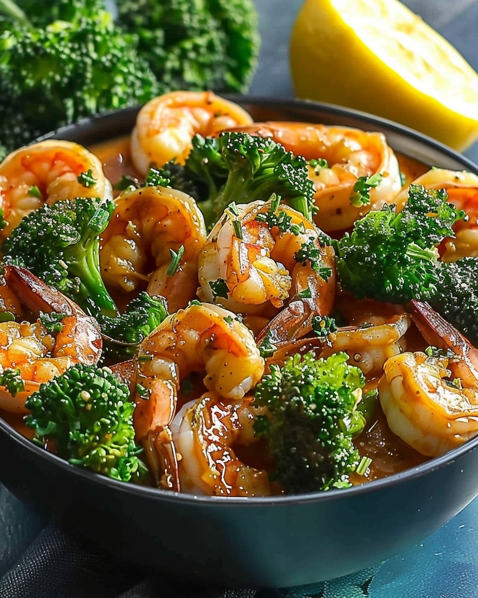 Garlic Butter Shrimp and Broccoli Stir-Fry