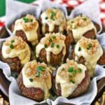Garlic Butter Steak Bites with Parmesan Cream Sauce