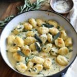 Gnocchi with Sage Cream Sauce