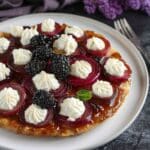 Goat Cheese and Red Onion Tarte Tatin
