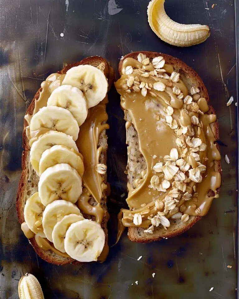 Gourmet Peanut Butter and Banana Toast