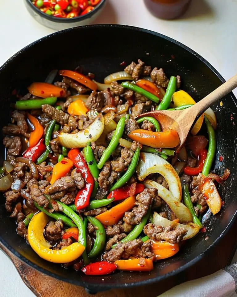Ground Beef with Vegetables