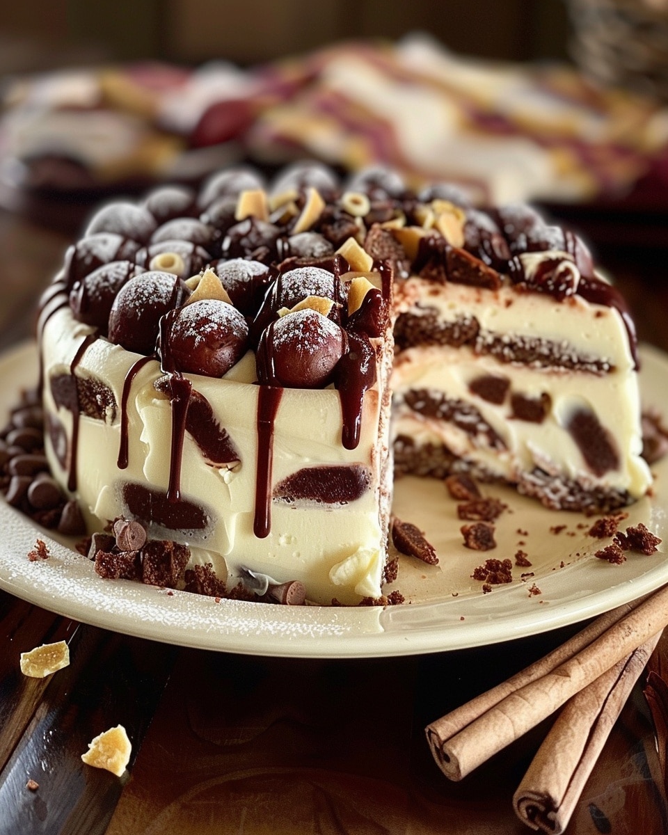 Heavenly Sicilian Cannoli Icebox Cake