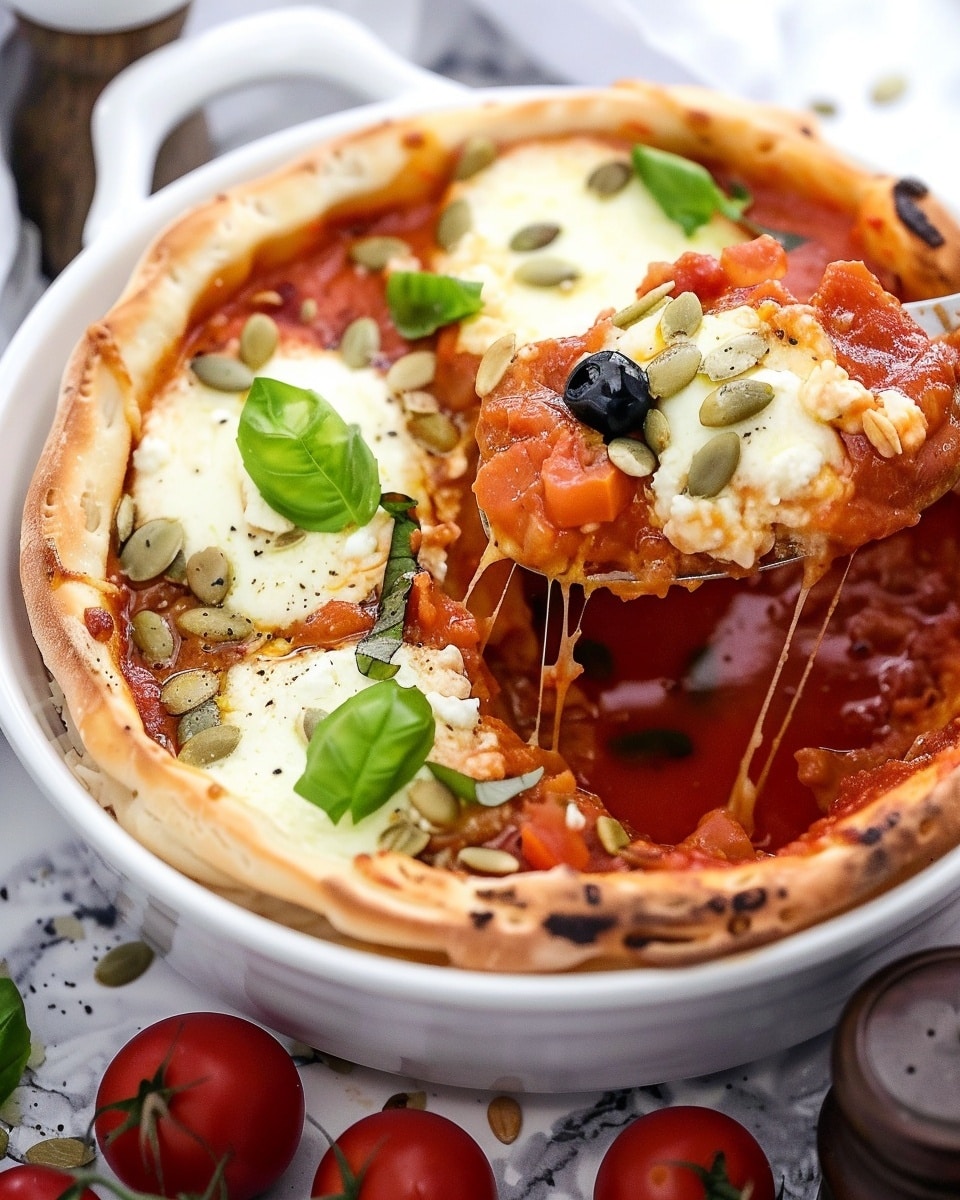 High-Protein Cottage Cheese Pizza Bowl