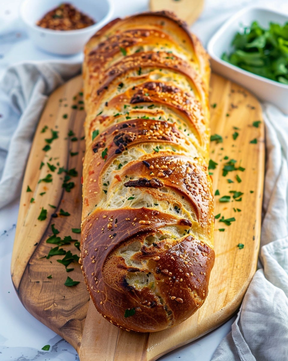 Homemade Garlic Bread Recipe